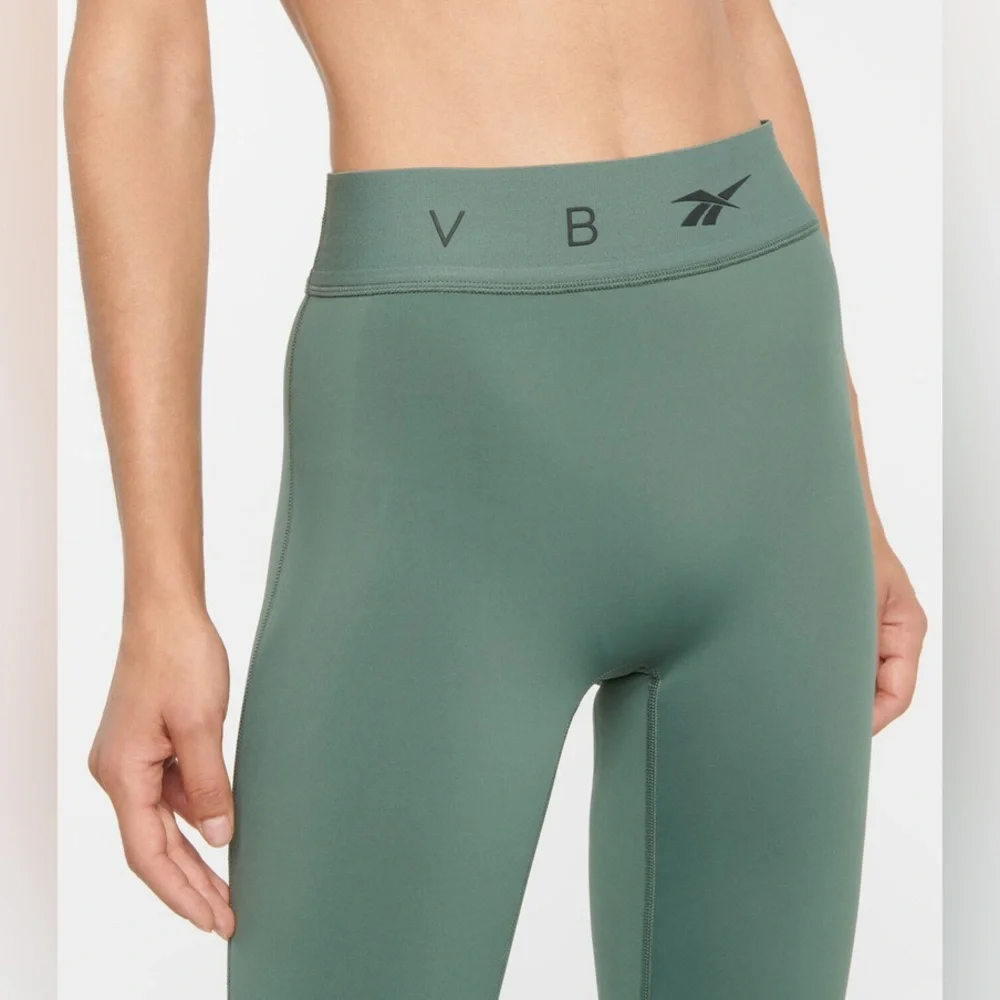 🟢 Reebok x Victoria Beckham green legging XS - Picture 4 of 11